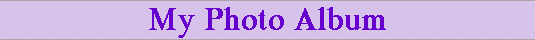 My Photo Album